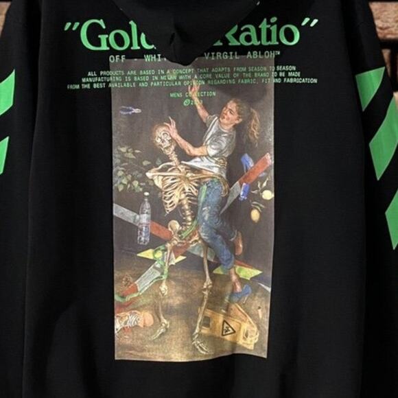 off-white black hoodie - Picture 3 of 5